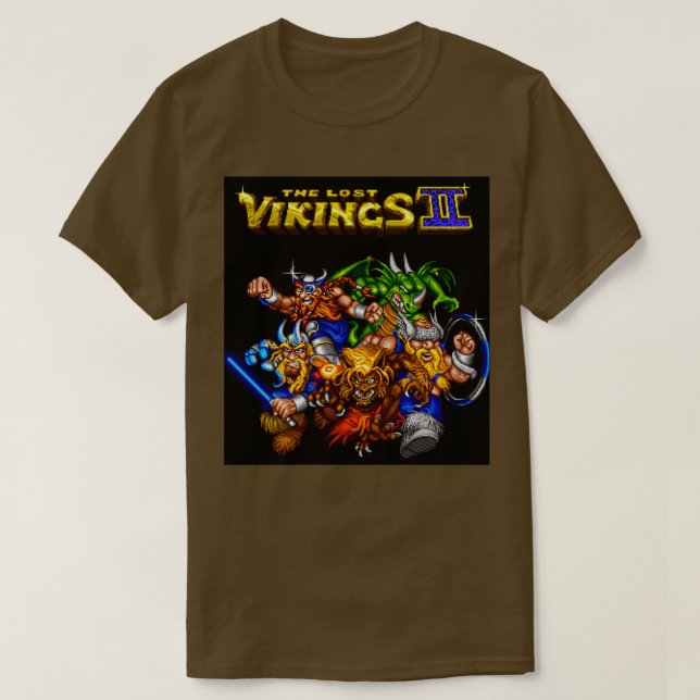 Lost Vikings 2 T-Shirt (Design Front)