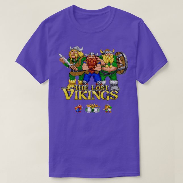 Lost Vikings T-Shirt (Design Front)