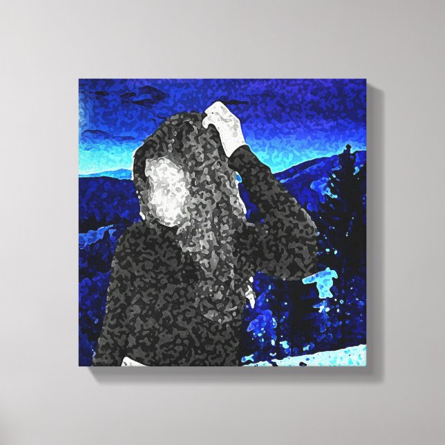 Lost Woman Canvas Print (Front)