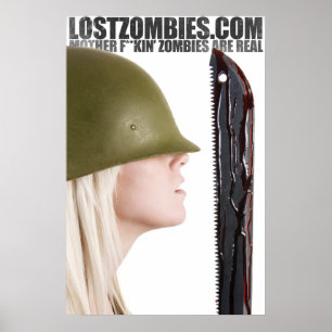 Lost Zombies MFZAR Poster by Jesse Bodas
