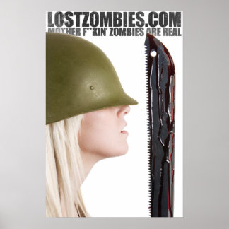 Lost Zombies MFZAR Poster by Jesse Bodas