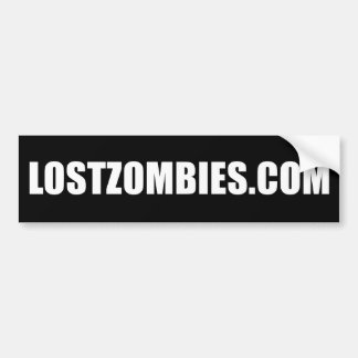 LOSTZOMBIES.COM Bumper Sticker