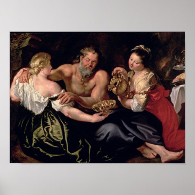 Lot and his daughters poster (Front)