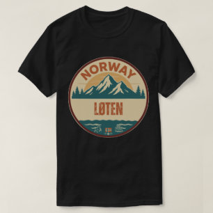 Løten, Norge Norway T-Shirt