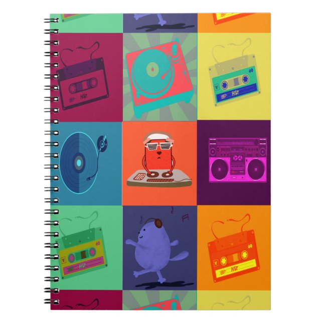 Lotería musical notebook (Front)