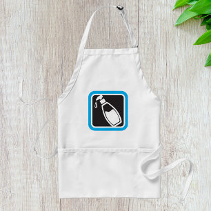 Lotion Bottle Icon Standard Apron