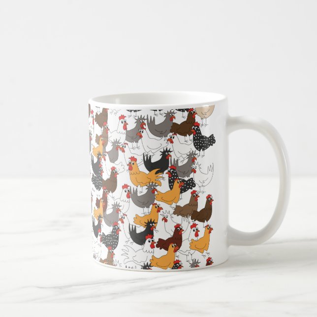 Lots and Lots of Chickens - Mug (Right)