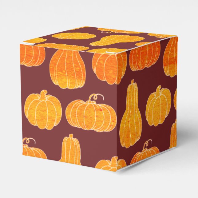 Lots And Lots O'Pumpkins Favour Box (Front Side)