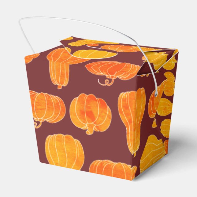 Lots And Lots O'Pumpkins Favour Box (Back Side)