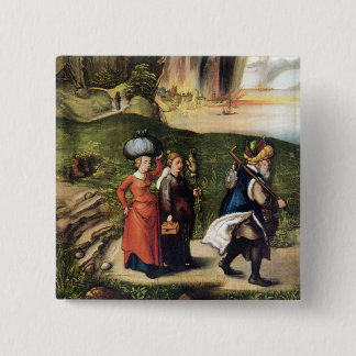 Lot's escape 15 cm square badge