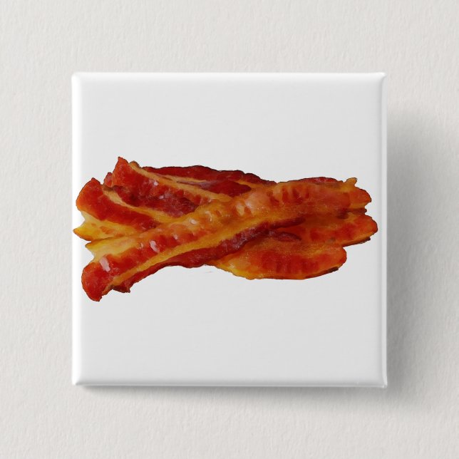 Lots of Bacon 15 Cm Square Badge (Front)