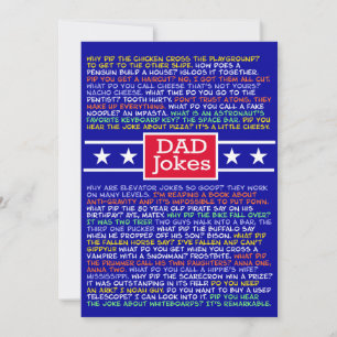Lots of Bad Dad Jokes!