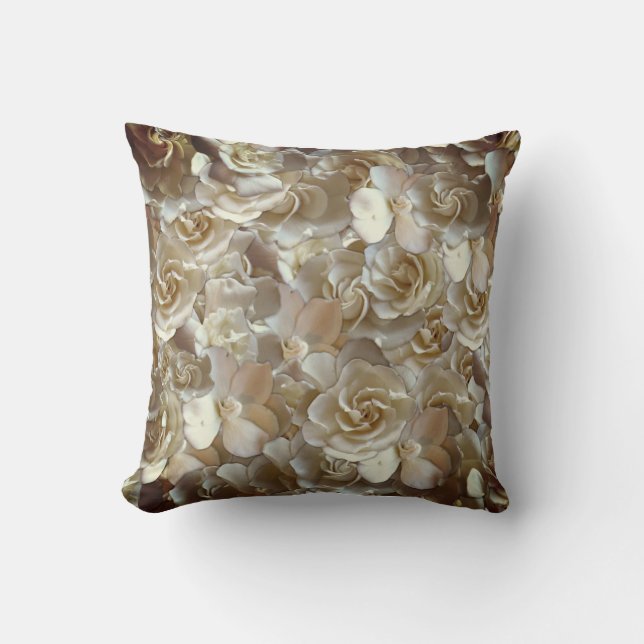 Lots of beautiful rose petals        cushion (Front)