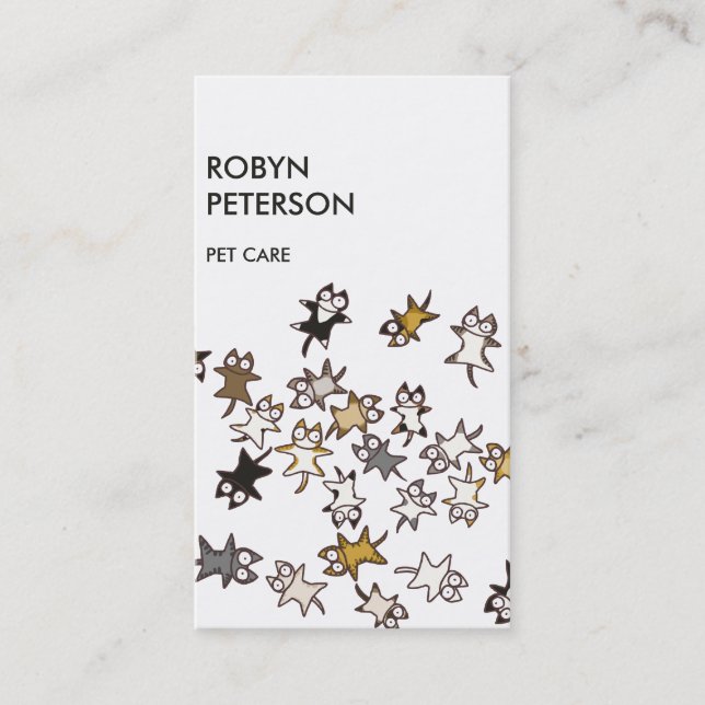 Lots of Cats Business Card (Front)