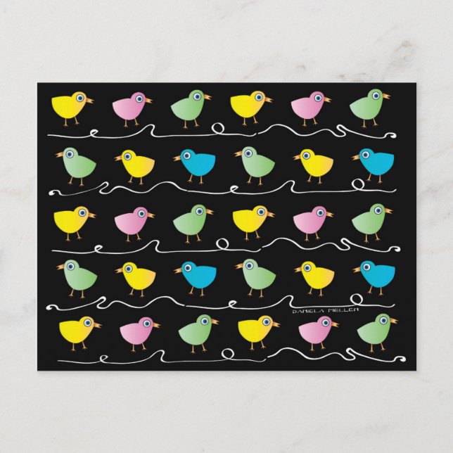 Lots of Chicks Postcard (Front)