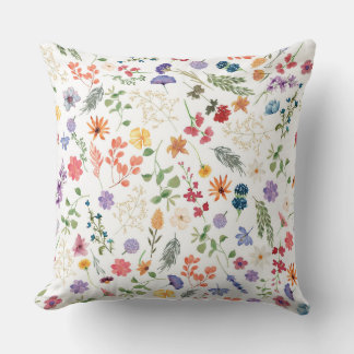 Lots of colorful flowers to decorate your home cushion