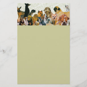 Lots of Dogs Collage Letterhead