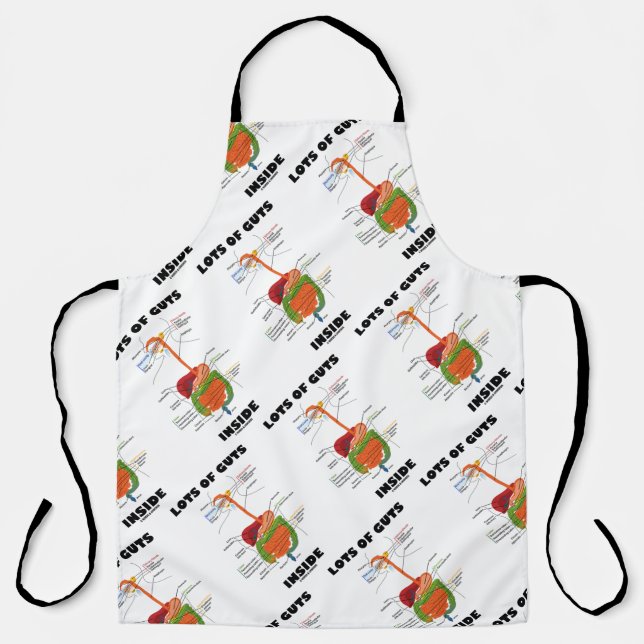 Lots Of Guts Inside Digestive System Apron (Front)