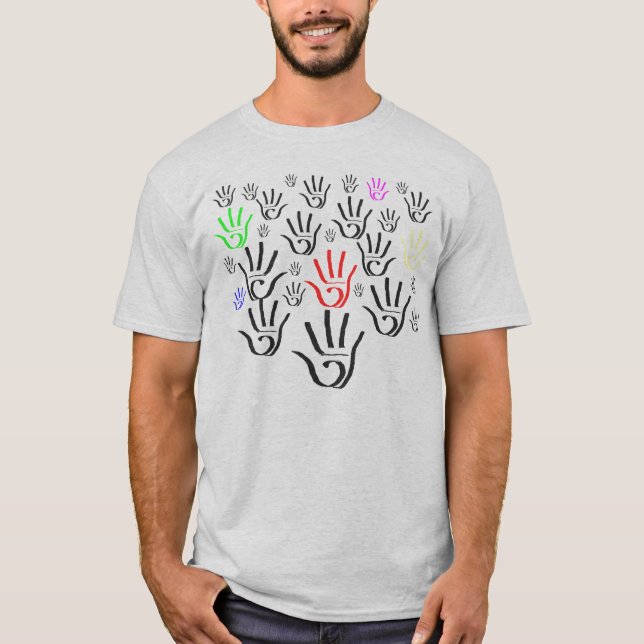 Lots of hands T-Shirt (Front)