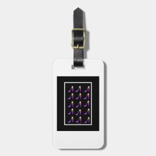 LOTS OF HI HIGH HEELS LUGGAGE TAG