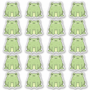 Lots Of Kawaii Frogs