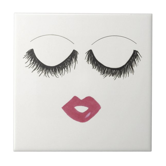 Lots of Lashes Tile (Front)