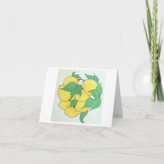 Lot's of Lemons Greeting Card