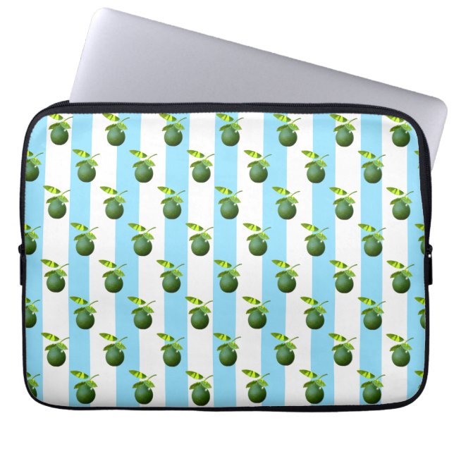 Lots of Lime Laptop Sleeve (Front)