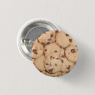 Lots of Little Chocolate Chip Cookies 3 Cm Round Badge