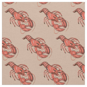 Lots of Lobsters Fabric
