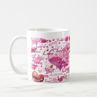 Lots of Love and Hearts Coffee Mug