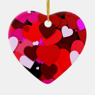 Lots of Love Ceramic Tree Decoration