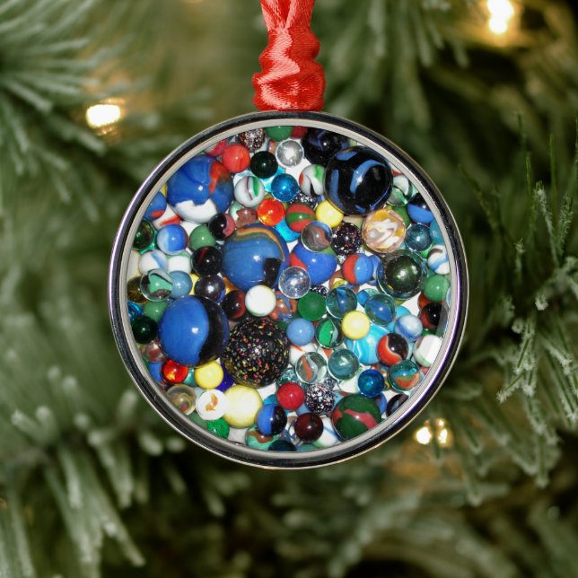 Lots of Marbles Metal Tree Decoration (Tree)