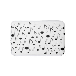 Lots of Musical Notes Bath Mat