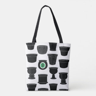 Lots of Pots All-Over-Print Tote, Shoulder Tote