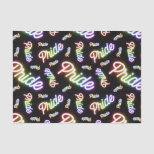 Lots of Pride Neon Signs Tissue Paper