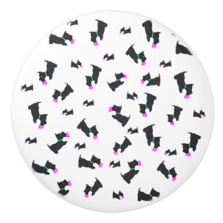 LOTS OF SCOTS CERAMIC KNOB