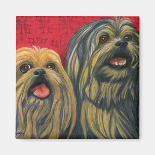 Lotsa Lhasa Love Magnet