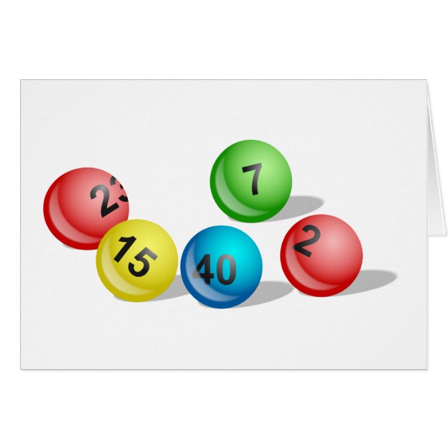 Lottery Balls (Front Horizontal)