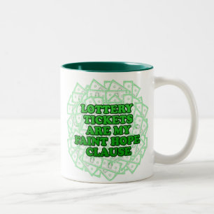 lottery coffee mug