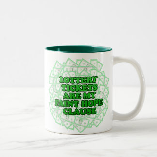 lottery coffee mug