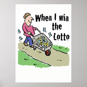 Lottery Winner has Barrow-load of Cash! Poster