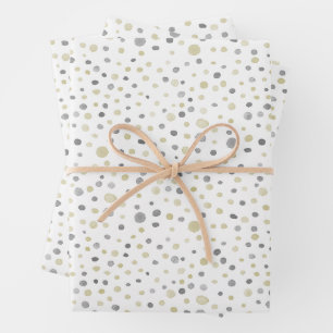 Lottie Confetti Watercolor Dots Wrapping Paper
