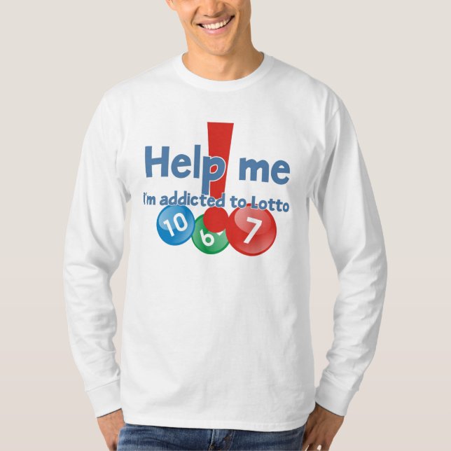 Lotto Addict's long sleeve t-shirt (Front)