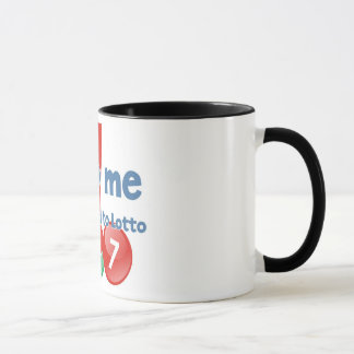 Lotto Addict's ringer mug