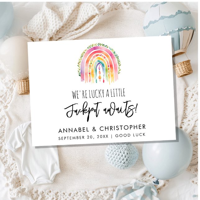 Lotto Party Favor Envelope | We’re Lucky — A Littl (Creator Uploaded)