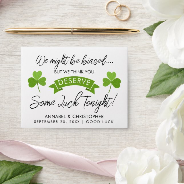 Lotto Party Favour Envelope | We Might Be Biased…  (Wedding)