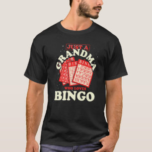 Lotto Retired Bingo Player Granny Grandma Retireme T-Shirt