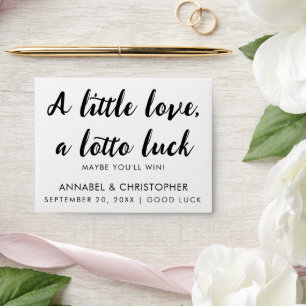 Lotto Wedding Envelope A Little Love, A Lotto
