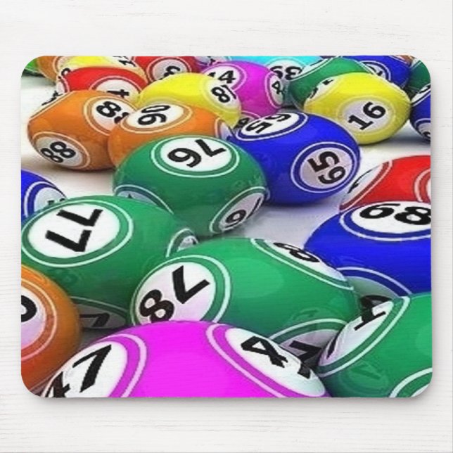 lotto wins mouse mat (Front)
